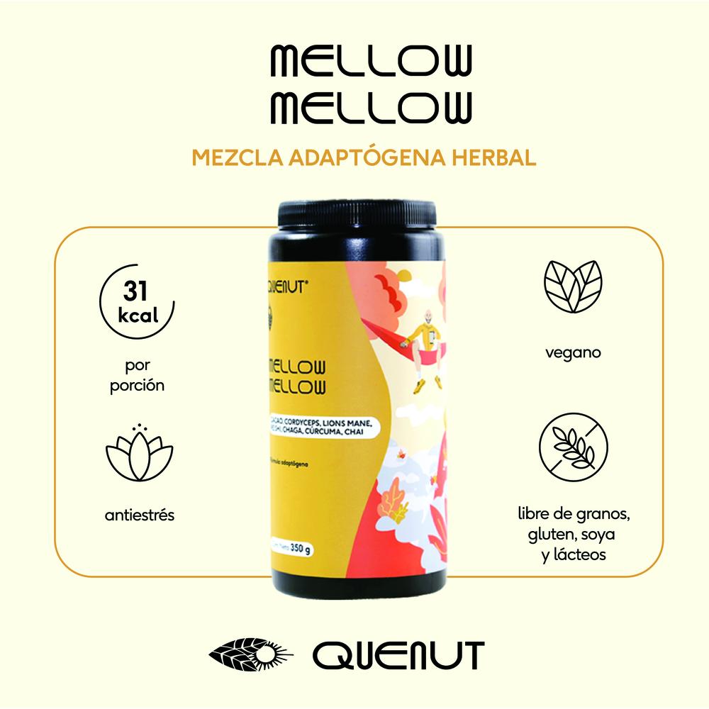 Foto 5 pulgar | Mellow Mellow Antiestrés Hongos Adaptógenos 350 G Quenut
