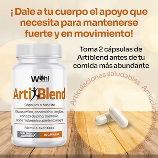 Foto 3 | Artiblend Laboratorios Wöhl Formula Premium Para Articulaciones