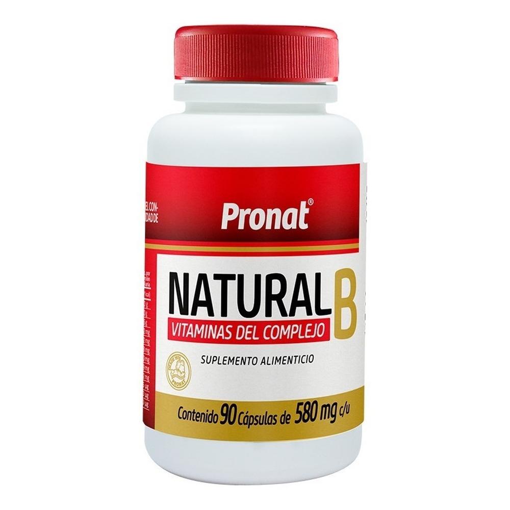 Foto 2 pulgar | Suplemento Vitaminas Natural B Complex 90 Caps - Pronat