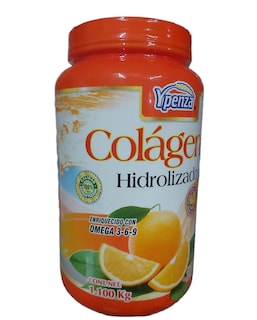 Foto 1 | Suplemento en Polvo Ypenza Colágeno Hidrolizado Sabor Naranja de 1.1kg