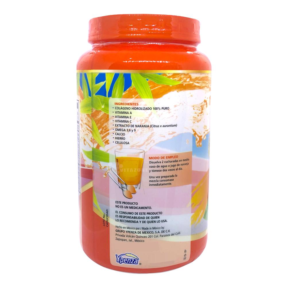 Foto 4 pulgar | Suplemento en Polvo Ypenza Colágeno Hidrolizado Sabor Naranja de 1.1kg