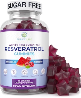Foto 1 | Gomitas de Resveratrol Purify Life Sin Azúcar 1500 Mg - Venta Internacional