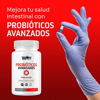 Foto 3 | Paquete de 6 Frascos De Probióticos Avanzados Laboratorios Wöhl Enzimas Digestivas + Probióticos+ Prebiótico