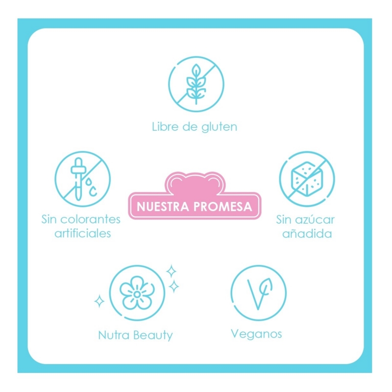 Foto 5 pulgar | Vitaminas para La Piel 60 Piezas - Venta Internacional