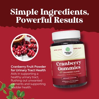 Foto 4 | Gomitas de Arándanos Naturales Supplement Natures Craft 500 Mg - Venta Internacional
