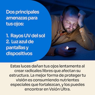 Foto 4 | Suplemento Pack 3 Frascos De Vsion Ultra Laboratorios Wöhl Luteina Zeaxantina