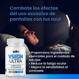 Foto 5 | Suplemento Pack 3 Frascos De Vsion Ultra Laboratorios Wöhl Luteina Zeaxantina