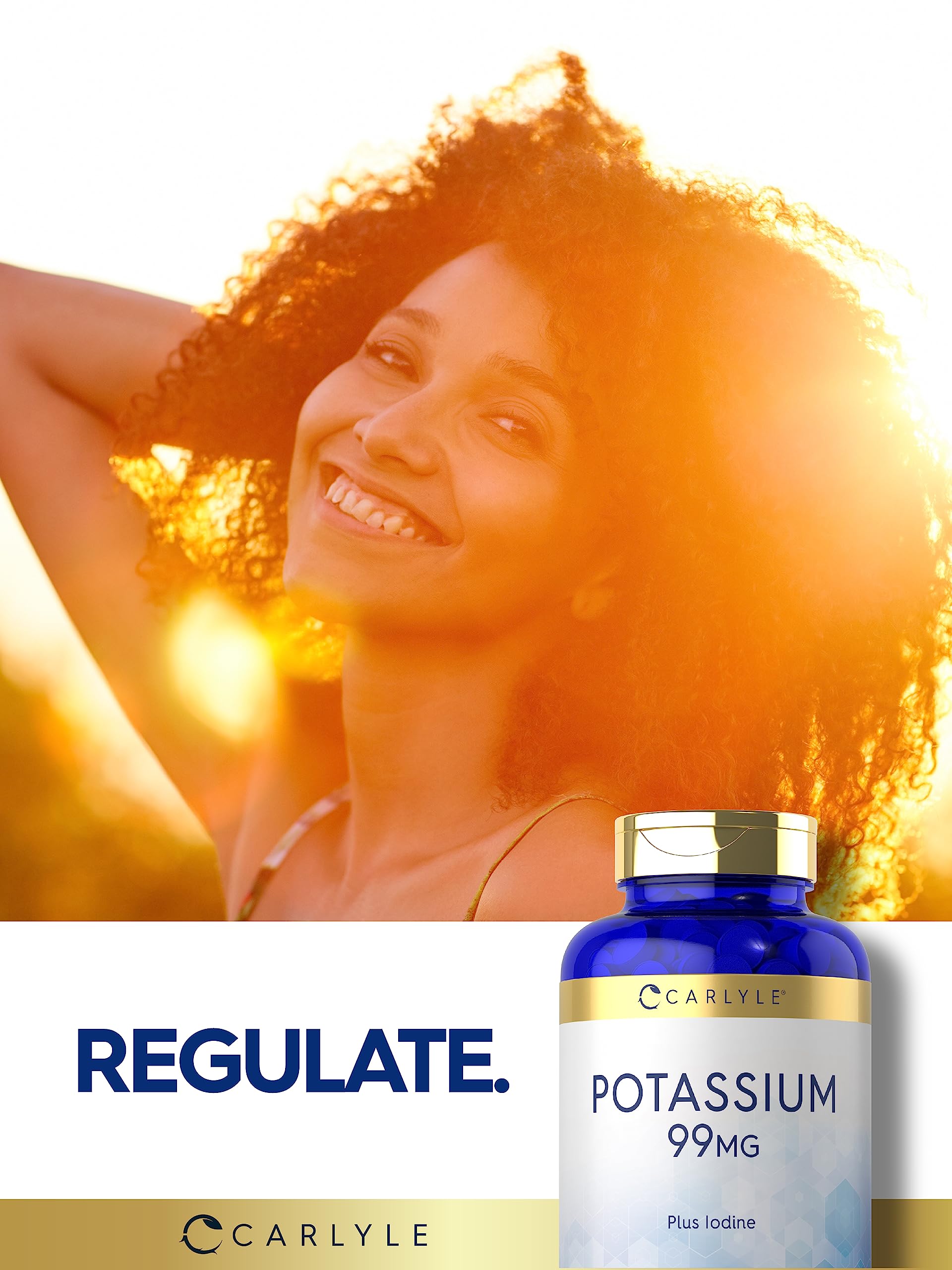 Foto 6 | Suplemento Carlyle Potassium 99 Mg + Yodo 500 Comprimidos - Venta Internacional