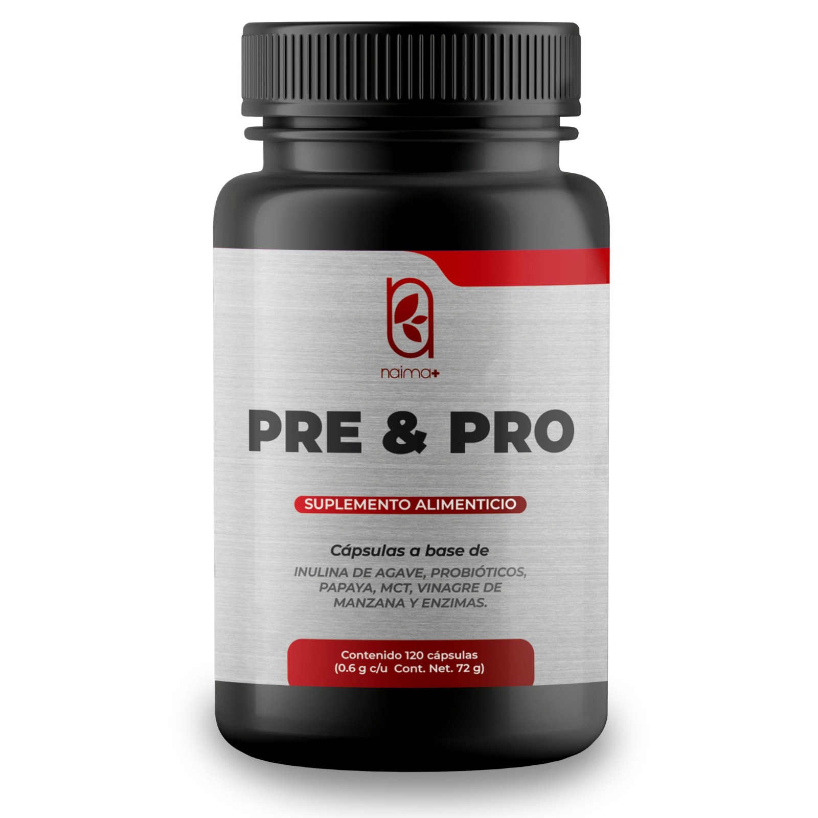 Foto 1 | Probioticos y Prebioticos Enzimas Digestivas Mct Oil 120 Capsulas