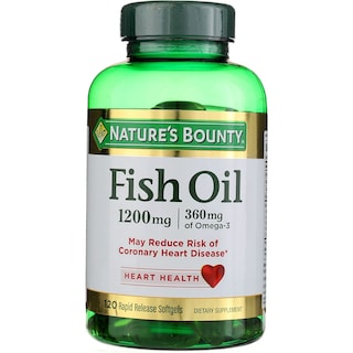 Foto 1 | Suplemento Nature's Bounty Fish Oil Omega 3 1200 Mg 120 Cápsulas Blandas - Venta Internacional.