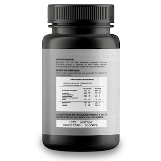 Foto 2 | Berberina Hcl 97% 600 Mg 60 Cápsulas