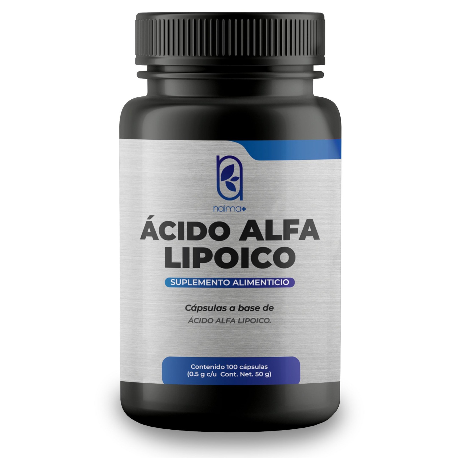 Foto 2 pulgar | Ácido Alfa Lipoico 100 Cápsulas