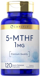 Foto 1 | Suplemento Carlyle 5-MTHF L-Metilfolato 1 mg 120 Cápsulas - Venta Internacional