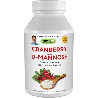 Foto 1 | Suplemento Andrew Lessman Cranberry con D-manosa 360 Cápsulas - Venta Internacional
