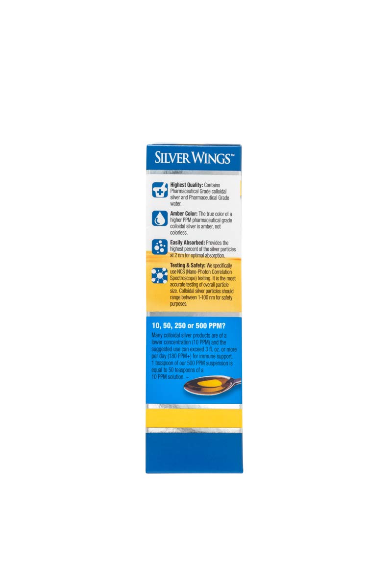 Foto 3 pulgar | Plata Coloidal Natural Path Silver Wings 500 Ppm 30 ml - Venta Internacional