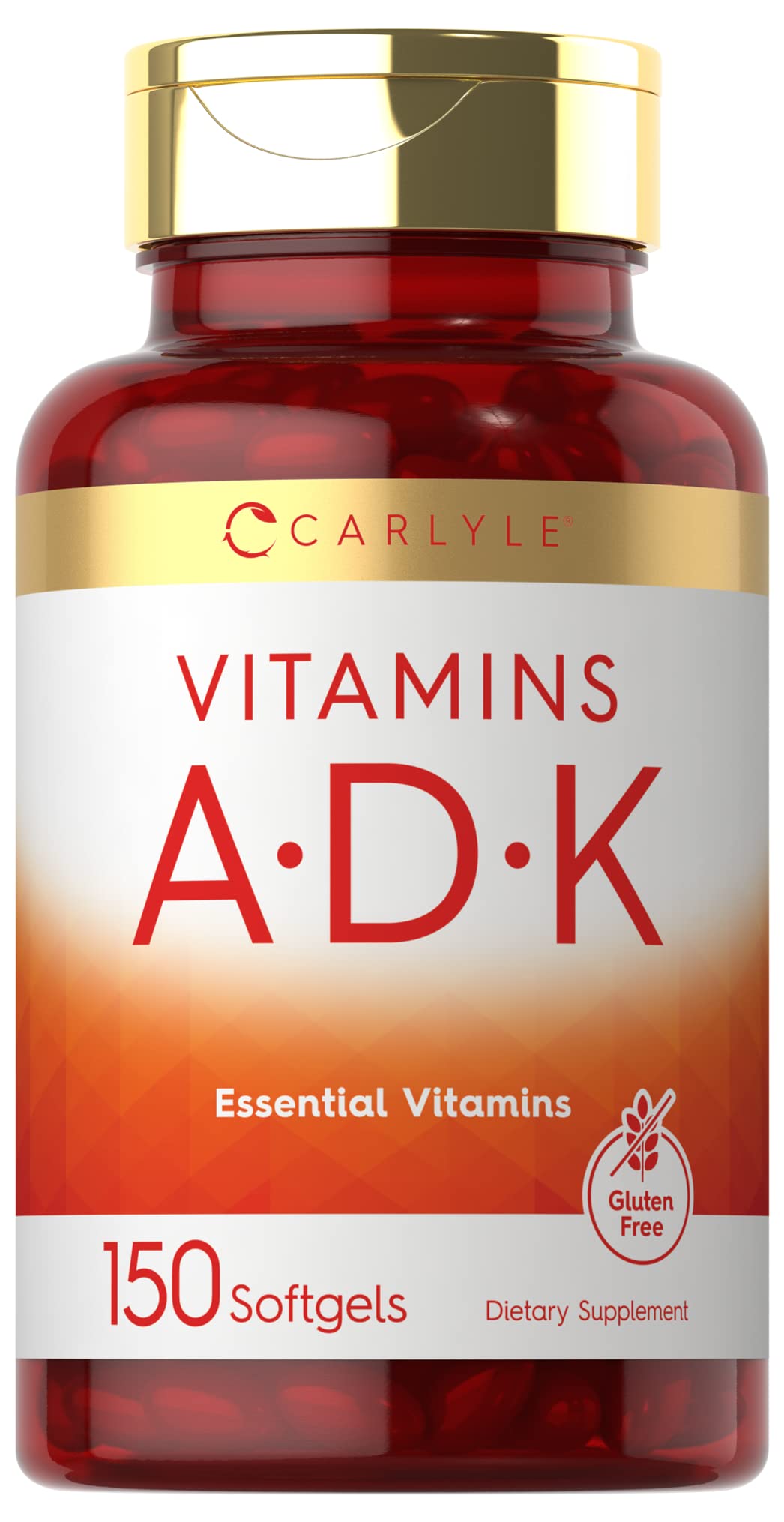 Foto 2 pulgar | Suplemento Carlyle Vitamin ADK 150 Cápsulas Blandas sin OGM sin Gluten - Venta Internacional