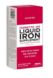 Foto 1 | Suplemento de Hierro Líquido Pharmics Ferretts Ips 240 ml Black Cherry - Venta Internacional
