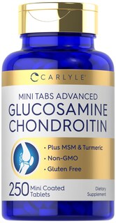 Foto 1 | Suplemento Carlyle Glucosamina Condroitina MSM y Cúrcuma 250 Tabletas - Venta Internacional