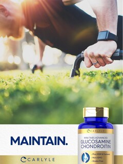 Foto 6 | Suplemento Carlyle Glucosamina Condroitina MSM y Cúrcuma 250 Tabletas - Venta Internacional