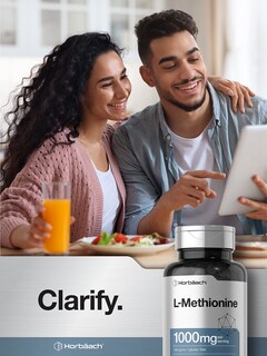 Foto 6 | Suplemento Horbäach L-metionina 1000 mg 100 Cápsulas - Venta Internacional