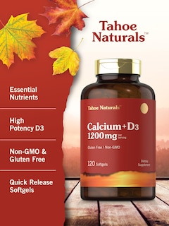 Foto 4 | Suplemento Carlyle Calcium 1200 Mg con Vitamina D3 120 Cápsulas Blandas - Venta Internacional