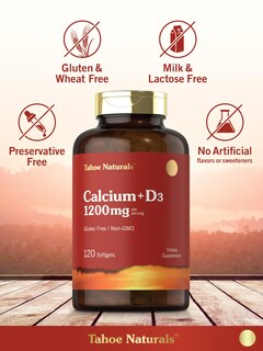 Foto 5 | Suplemento Carlyle Calcium 1200 Mg con Vitamina D3 120 Cápsulas Blandas - Venta Internacional