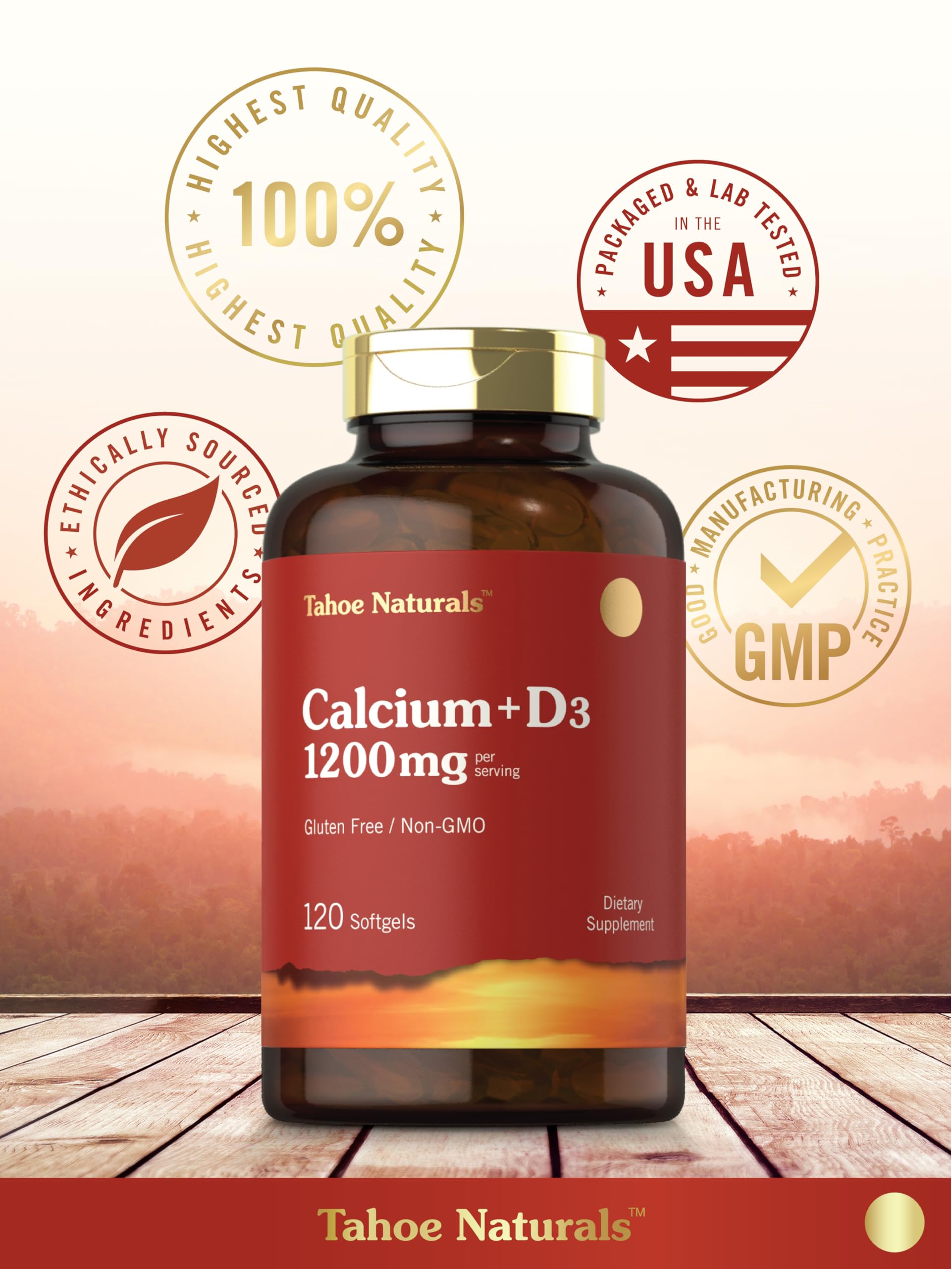 Foto 7 pulgar | Suplemento Carlyle Calcium 1200 Mg con Vitamina D3 120 Cápsulas Blandas - Venta Internacional