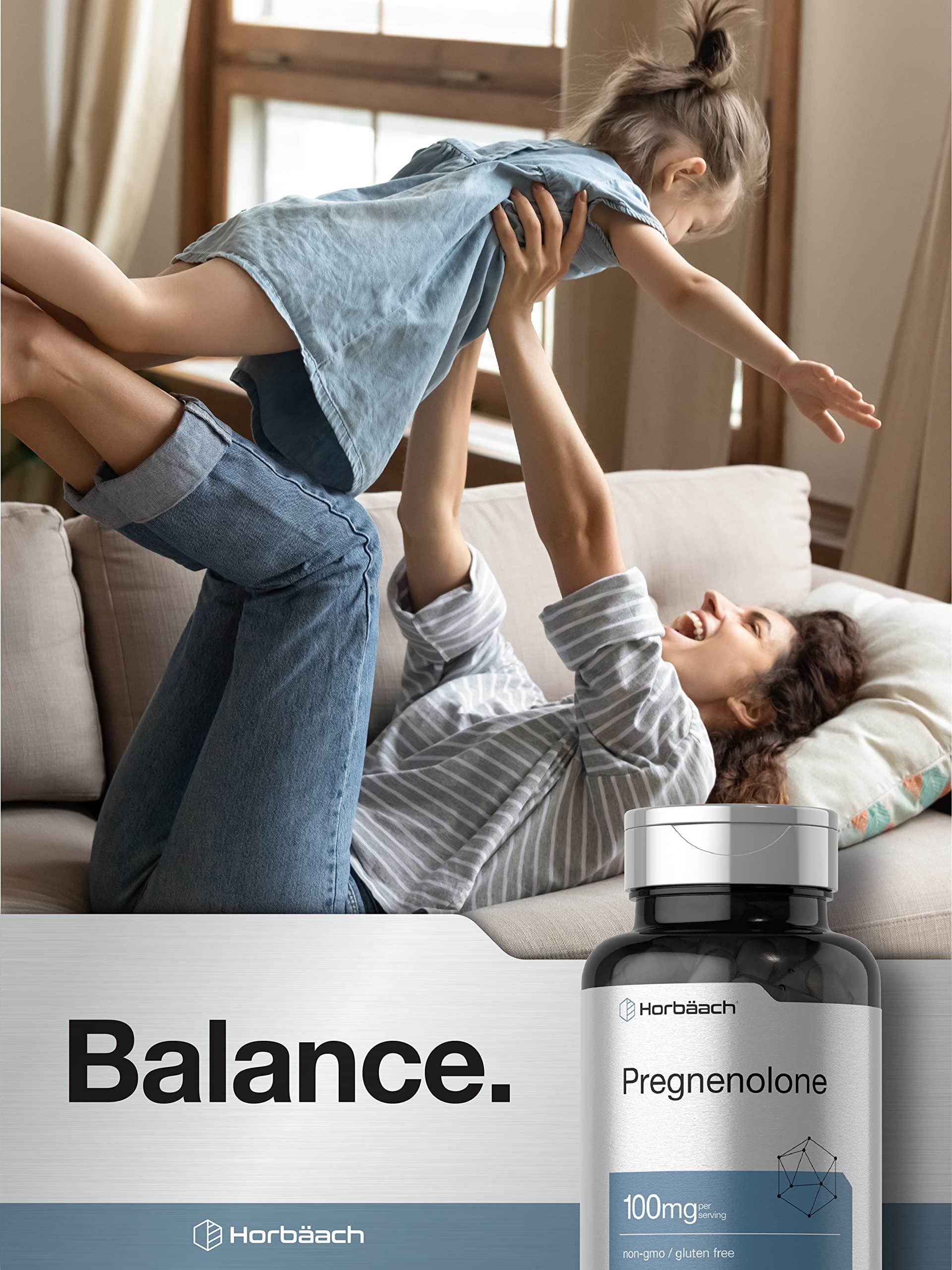 Foto 7 pulgar | Suplemento Horbäach Pregnenolone 100 Mg 180 Cápsulas - Venta Internacional