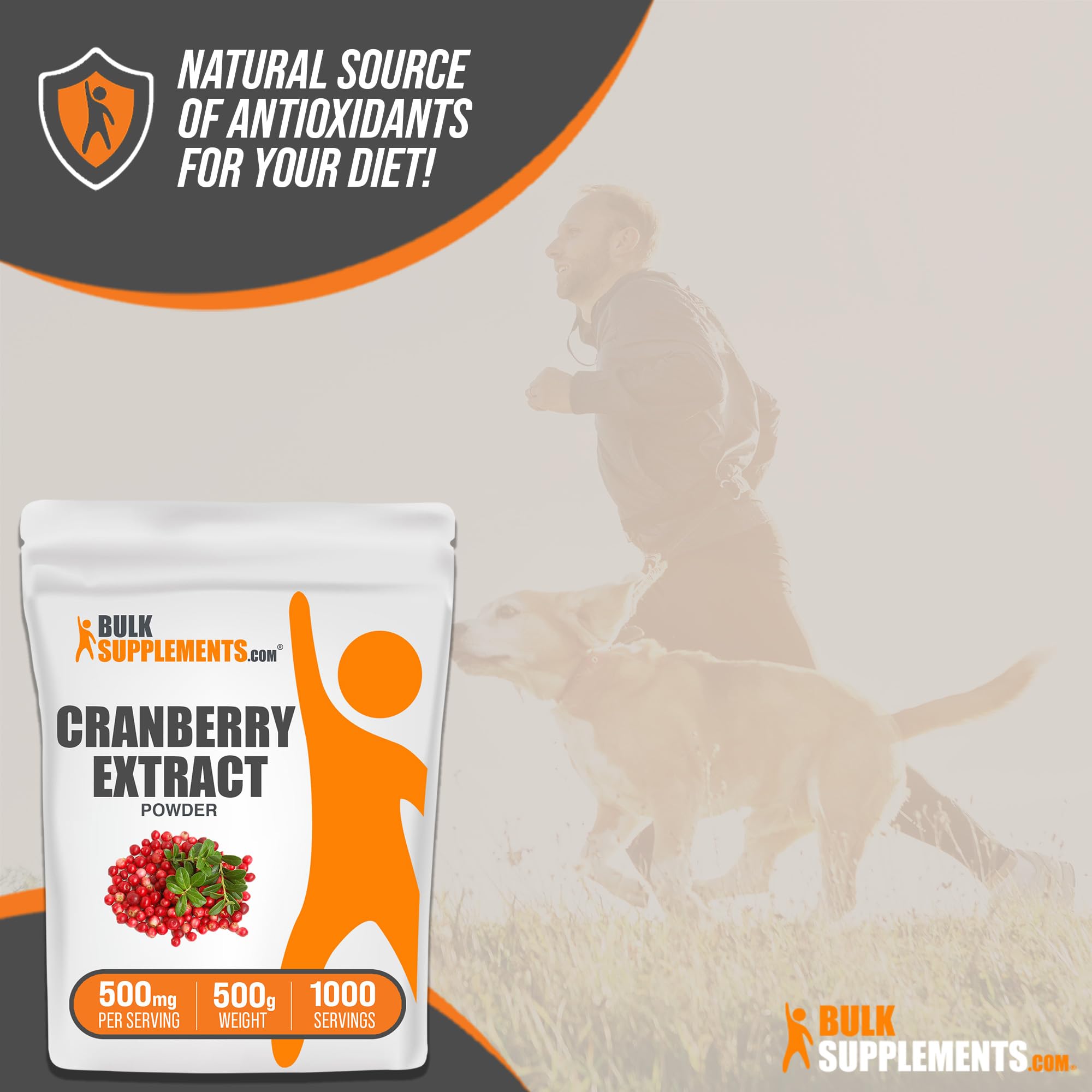 Foto 5 pulgar | Suplemento Bulksupplements.com Extracto de Arándano 500 Mg 500 G - Venta Internacional
