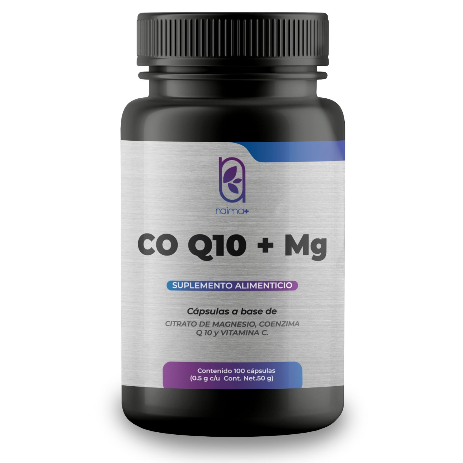 Foto 1 | Co Q 10 De 100 Cápsulas con Coenzima Coq10 y Magnesio