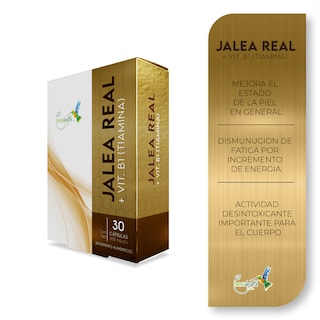 Foto 2 | Jalea Real + Vitamina B1 Tiamina 30 Caps Best Health Suplemento Alimenticio