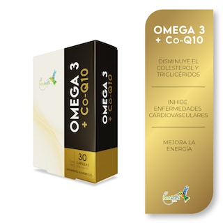 Foto 2 | Omega 3 + Coq10 30 Cápsulas Best Health Antioxidante