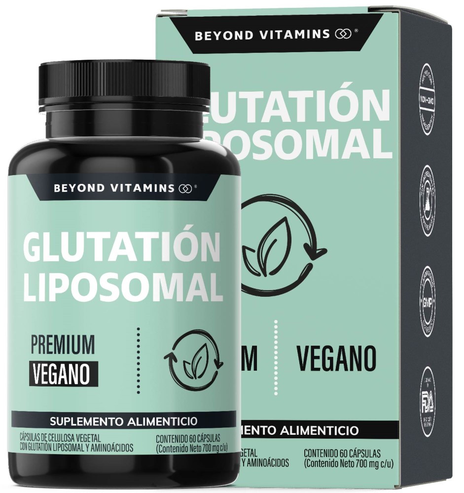 Foto 1 | Suplemento Alimenticio L-glutation Liposomal, L-glutamina, L-glicina, Zinc Y Selenio 60 Cápsulas