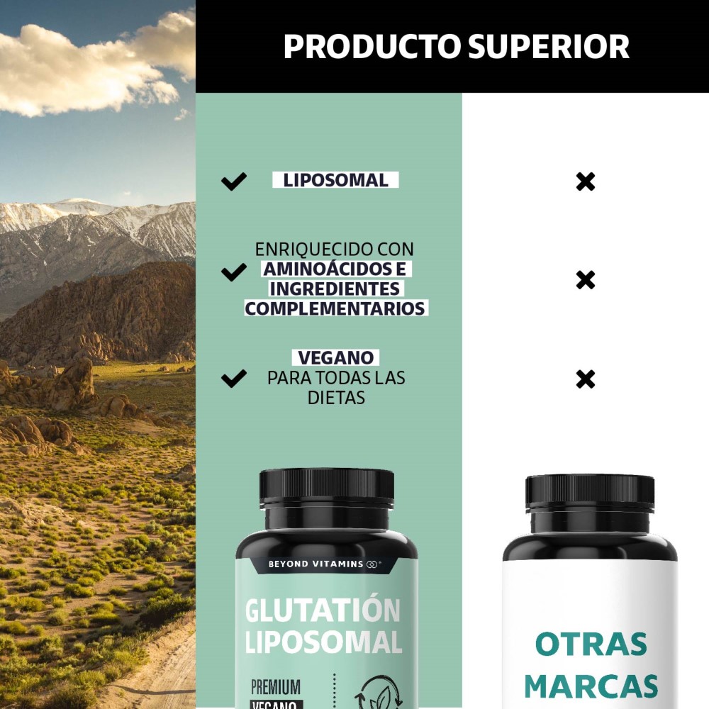 Foto 4 pulgar | Suplemento Alimenticio L-glutation Liposomal, L-glutamina, L-glicina, Zinc Y Selenio 60 Cápsulas