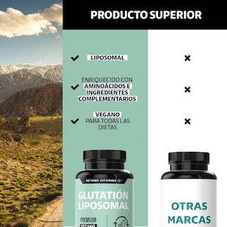 Foto 3 | Suplemento Alimenticio L-glutation Liposomal, L-glutamina, L-glicina, Zinc Y Selenio 60 Cápsulas