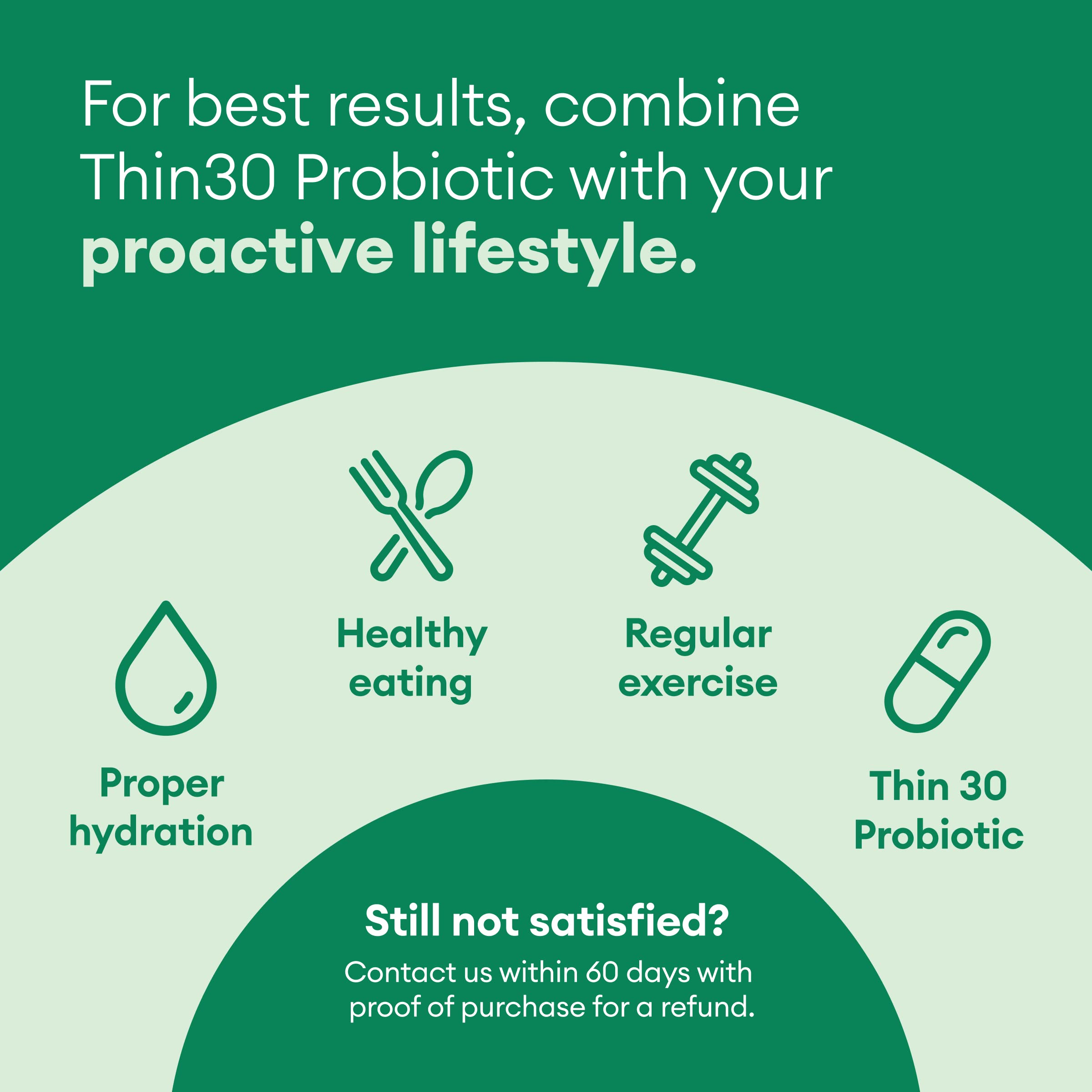 Foto 5 pulgar | Suplemento Physician's Choice Probiotics Thin-30 84 Unidades - Venta Internacional.