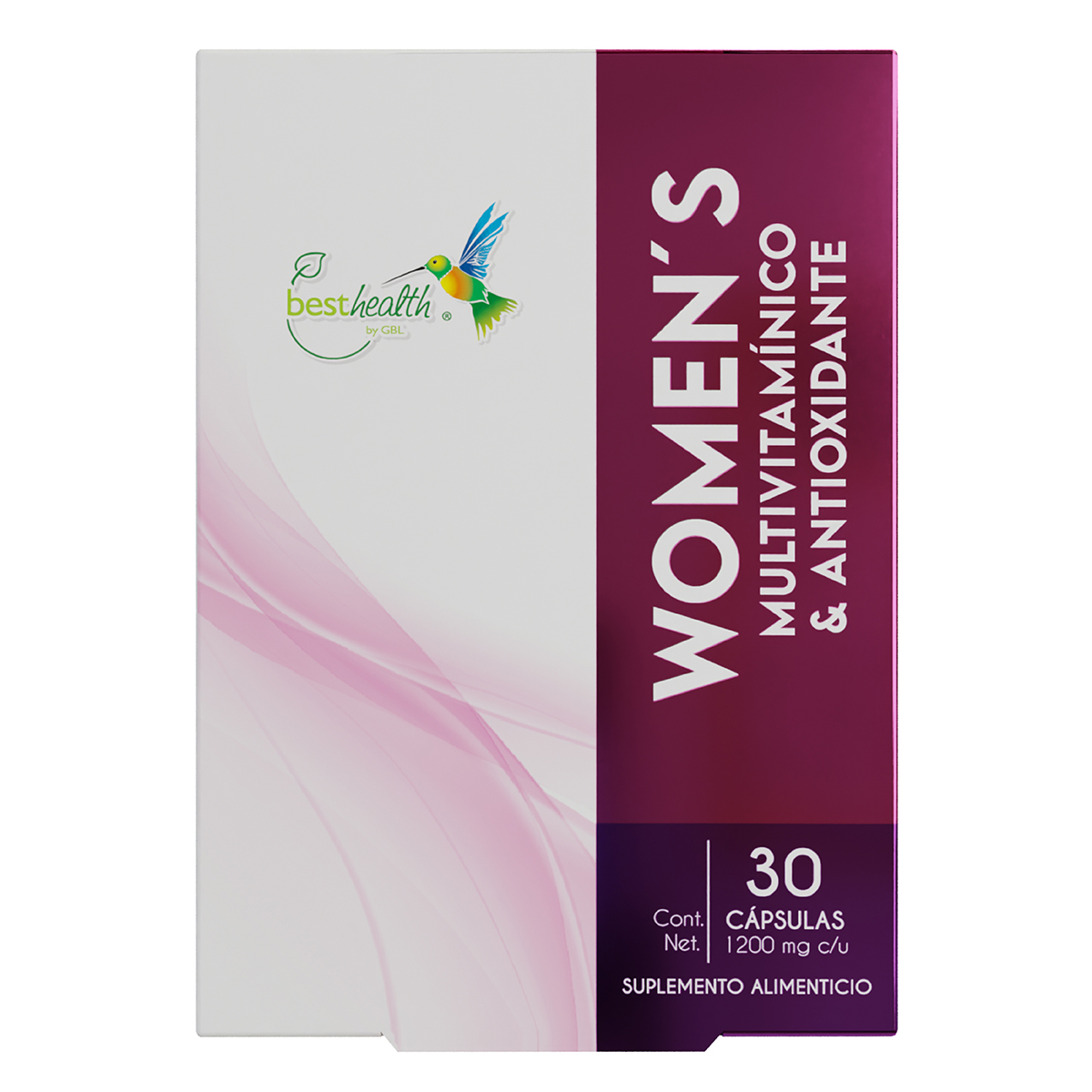 Suplemento Multivitamnínico Best Health de 30 Cápsulas
