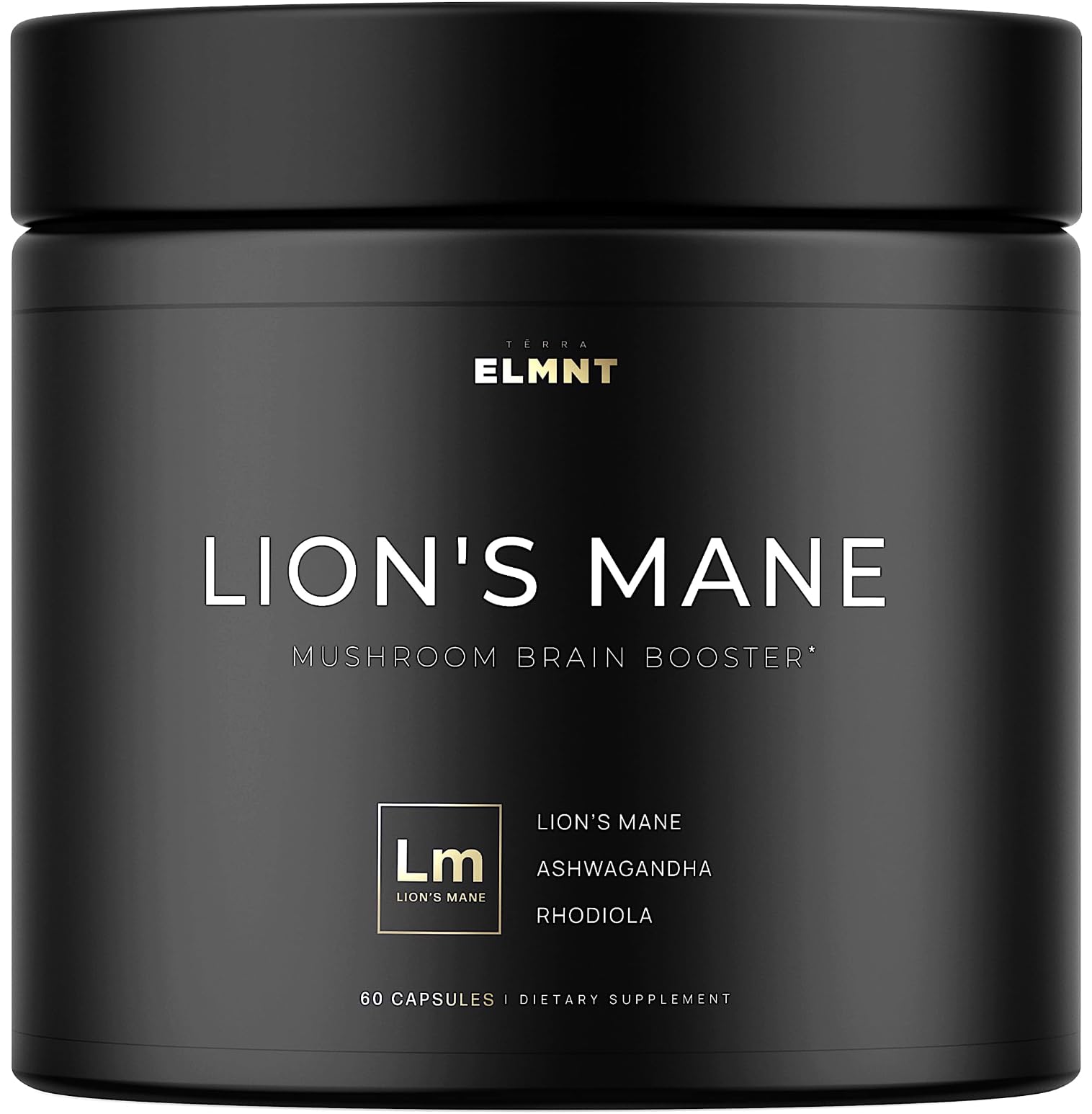 Foto 8 pulgar | Suplemento Terra Elmnt Lions Mane De 20,000 Mg Con Ashwagandha Y Rodiola - Venta Internacional.