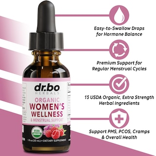 Foto 2 | Suplemento Dr. Bo Hormone Balance Alivio del Síndrome Premenstrual 30 ml para Mujeres - Venta Internacional