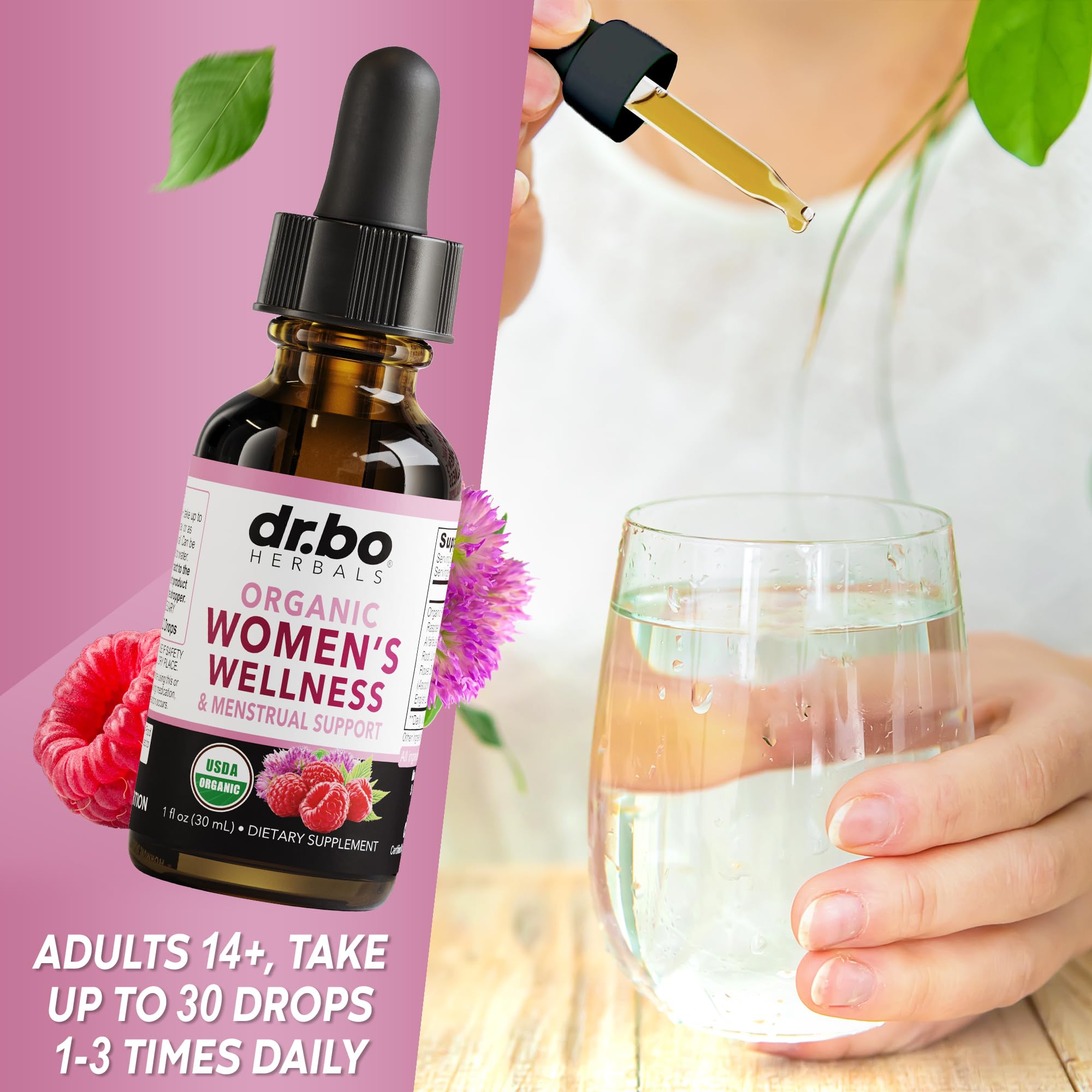 Foto 8 pulgar | Suplemento Dr. Bo Hormone Balance Alivio del Síndrome Premenstrual 30 ml para Mujeres - Venta Internacional