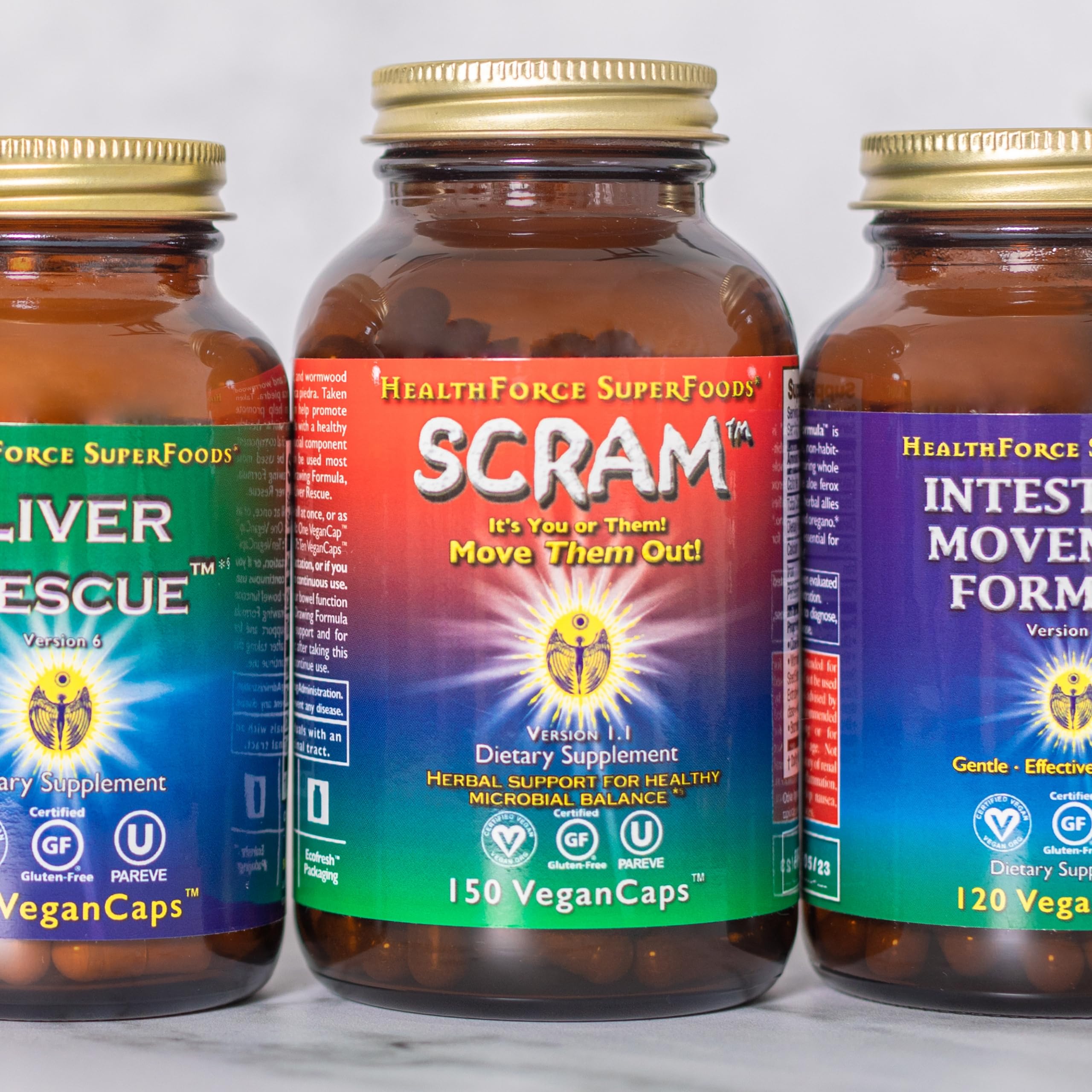 Foto 8 pulgar | Suplemento Healthforce Superfoods Scram 150 Cápsulas Veganas - Venta Internacional