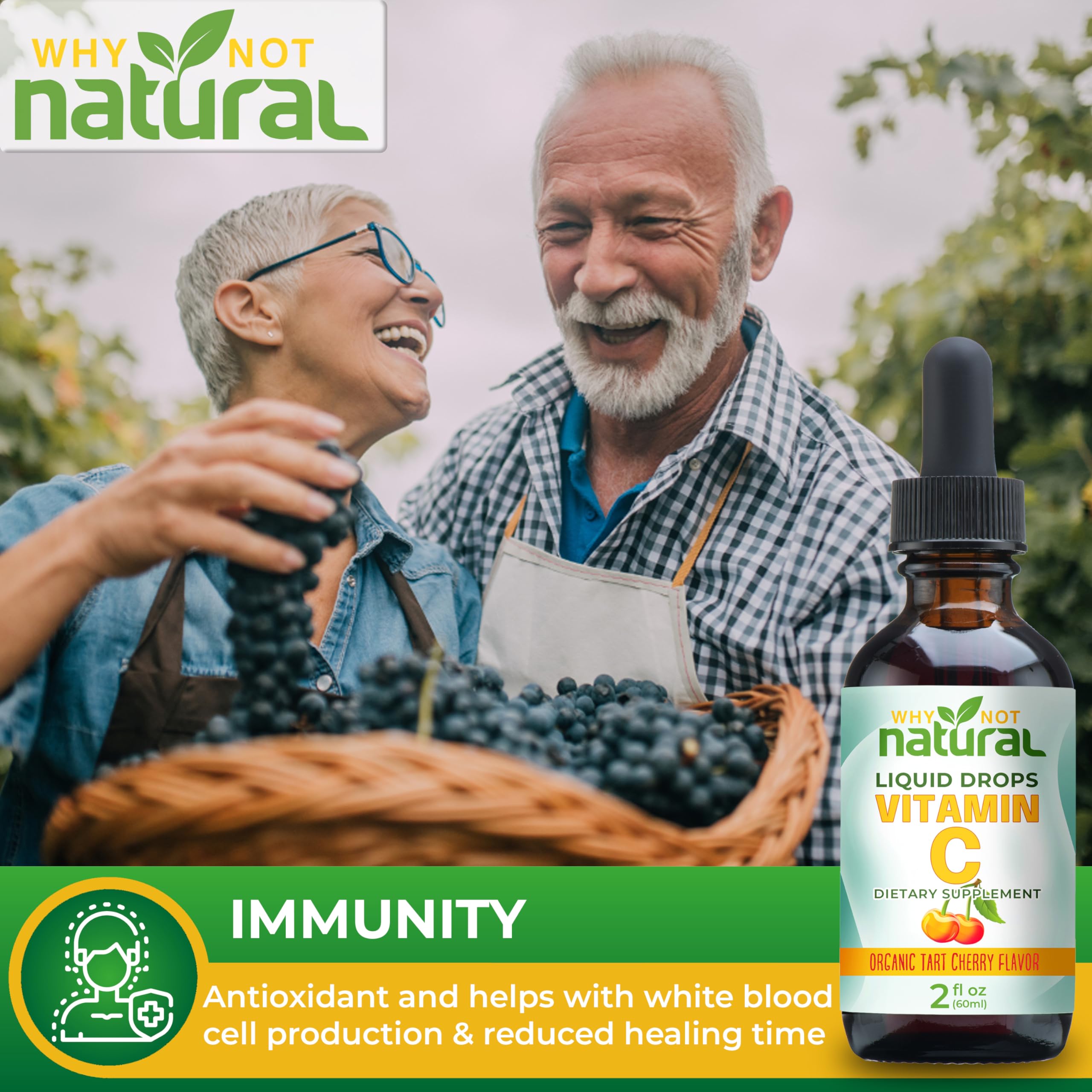 Foto 5 | Suplemento Why Not Gotas Líquidas Naturales de Vitamina C - Venta Internacional