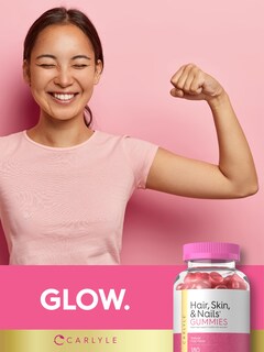Foto 7 | Gomitas Carlyle para Cabello Piel y Uñas con Biotina 180 unidades - Venta Internacional