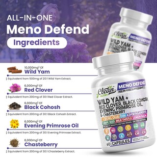Foto 4 | Suplemento Meno Defend de Clean Nutra para el Equilibrio Hormonal en Mujeres - Venta Internacional