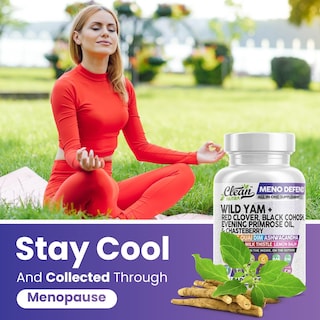 Foto 5 | Suplemento Meno Defend de Clean Nutra para el Equilibrio Hormonal en Mujeres - Venta Internacional