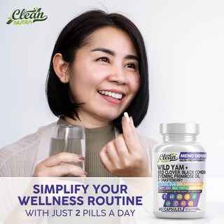 Foto 6 | Suplemento Meno Defend de Clean Nutra para el Equilibrio Hormonal en Mujeres - Venta Internacional