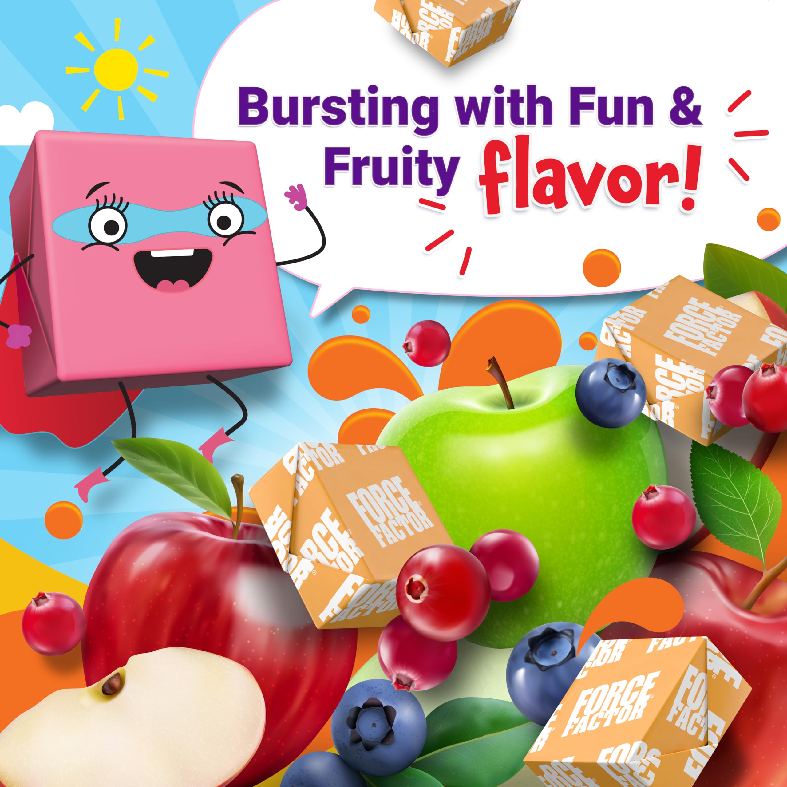 Foto 5 pulgar | Suplemento Force Factor Kids Immunity Super Chews 60 Unidades - Venta Internacional