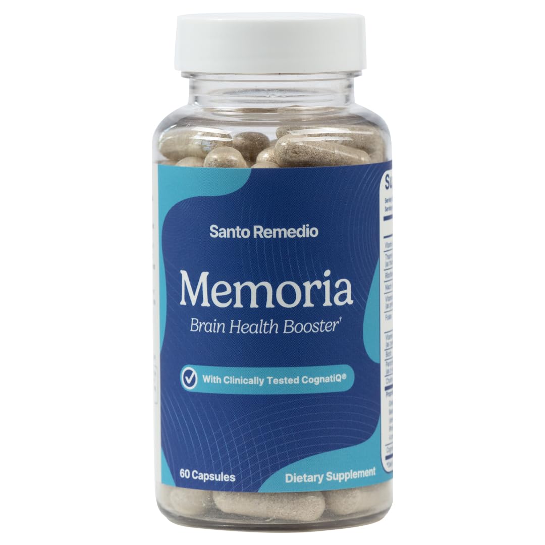 Suplemento Santo Remedio Memoria Brain Health 60 Capsulas - Venta Internacional
