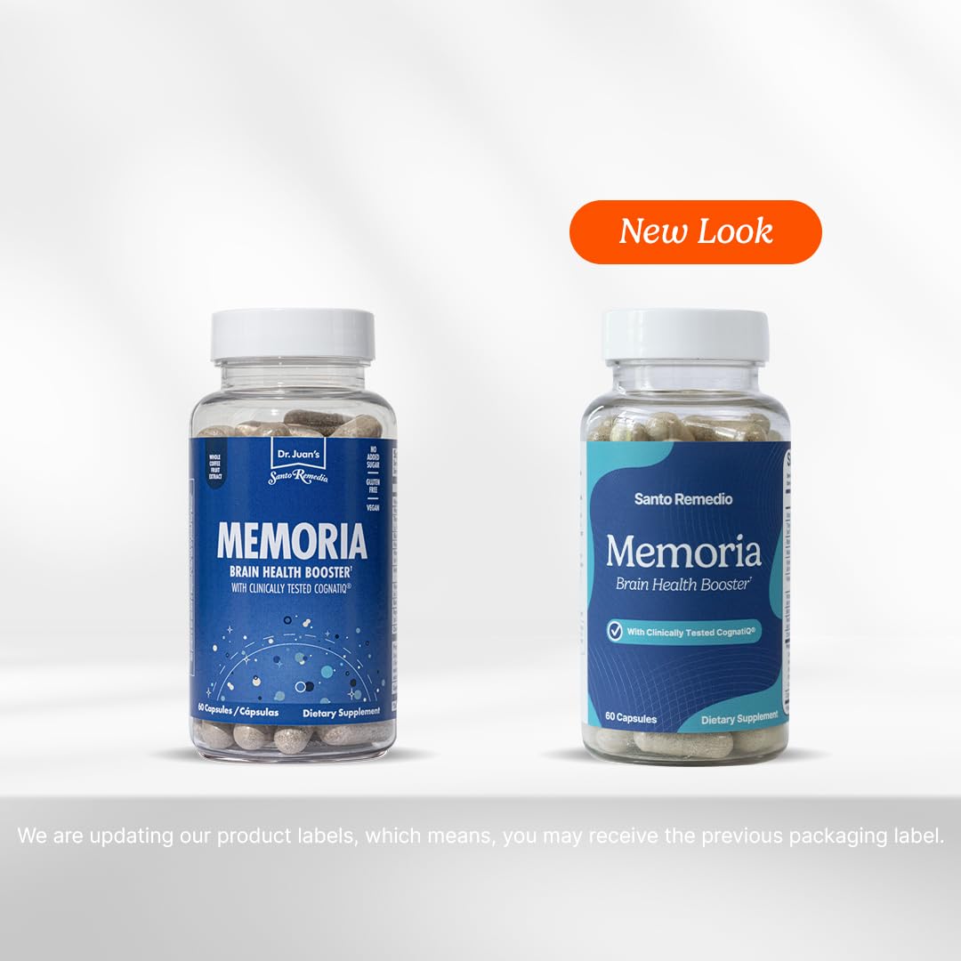 Foto 6 pulgar | Suplemento Santo Remedio Memoria Brain Health 60 Capsulas - Venta Internacional