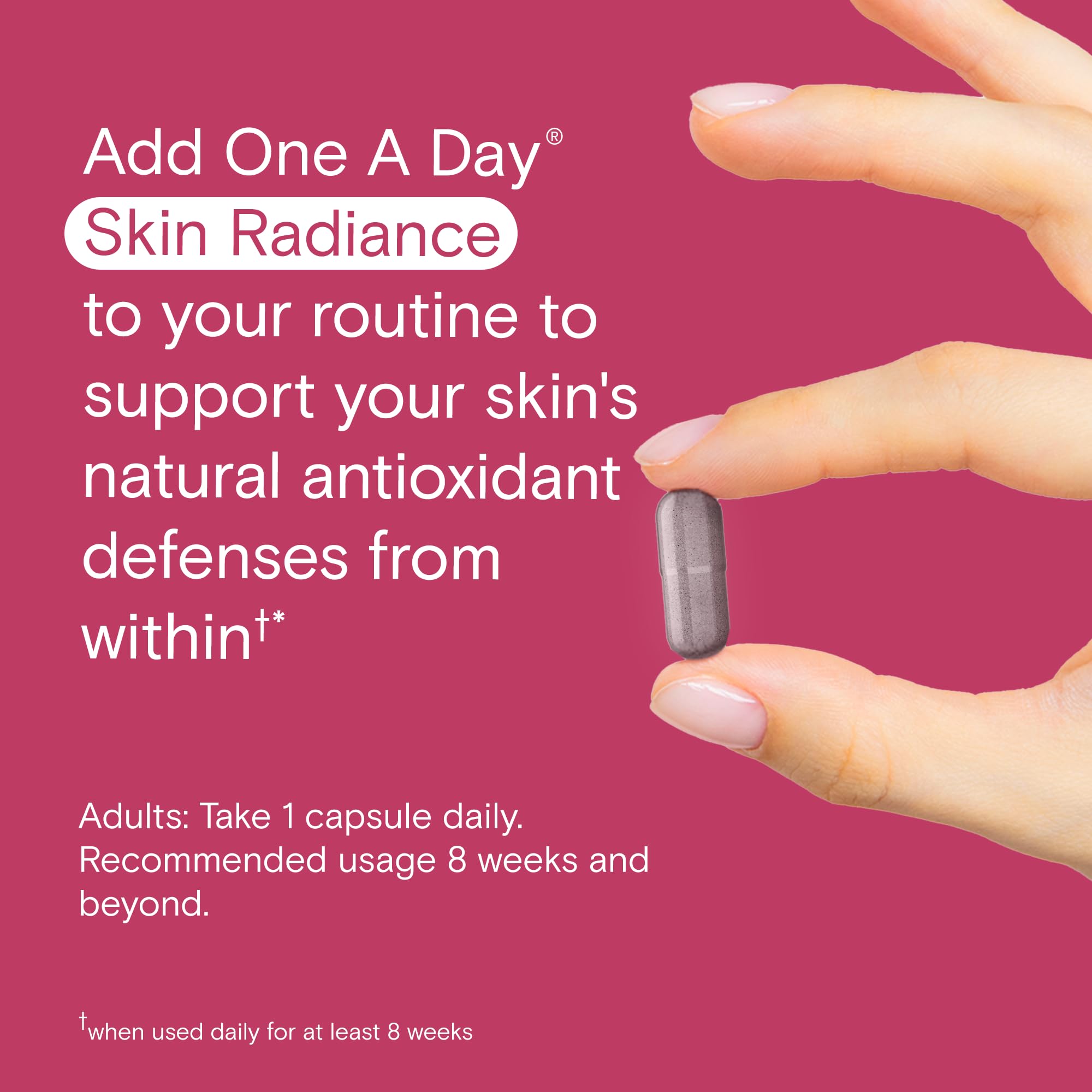 Foto 6 pulgar | Suplemento Para La Piel One A Day Skin Radiance 30 Cápsulas - Venta Internacional.